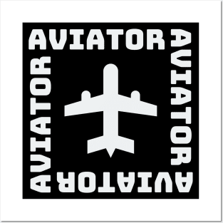 Aviator (Airplane / Aircraft) Posters and Art